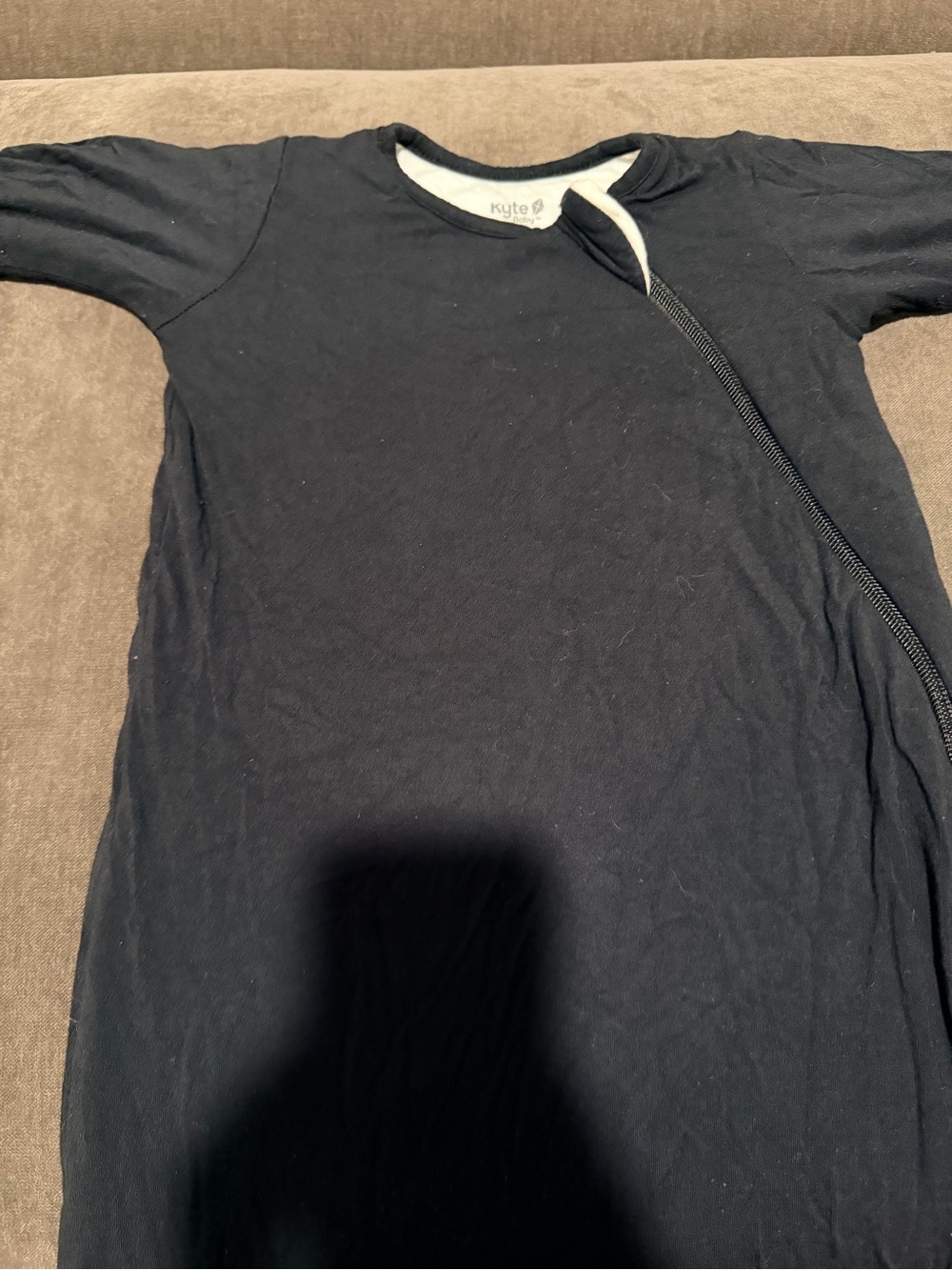 Kyte BABY Black Long Sleeve Crew Neck Shirt
